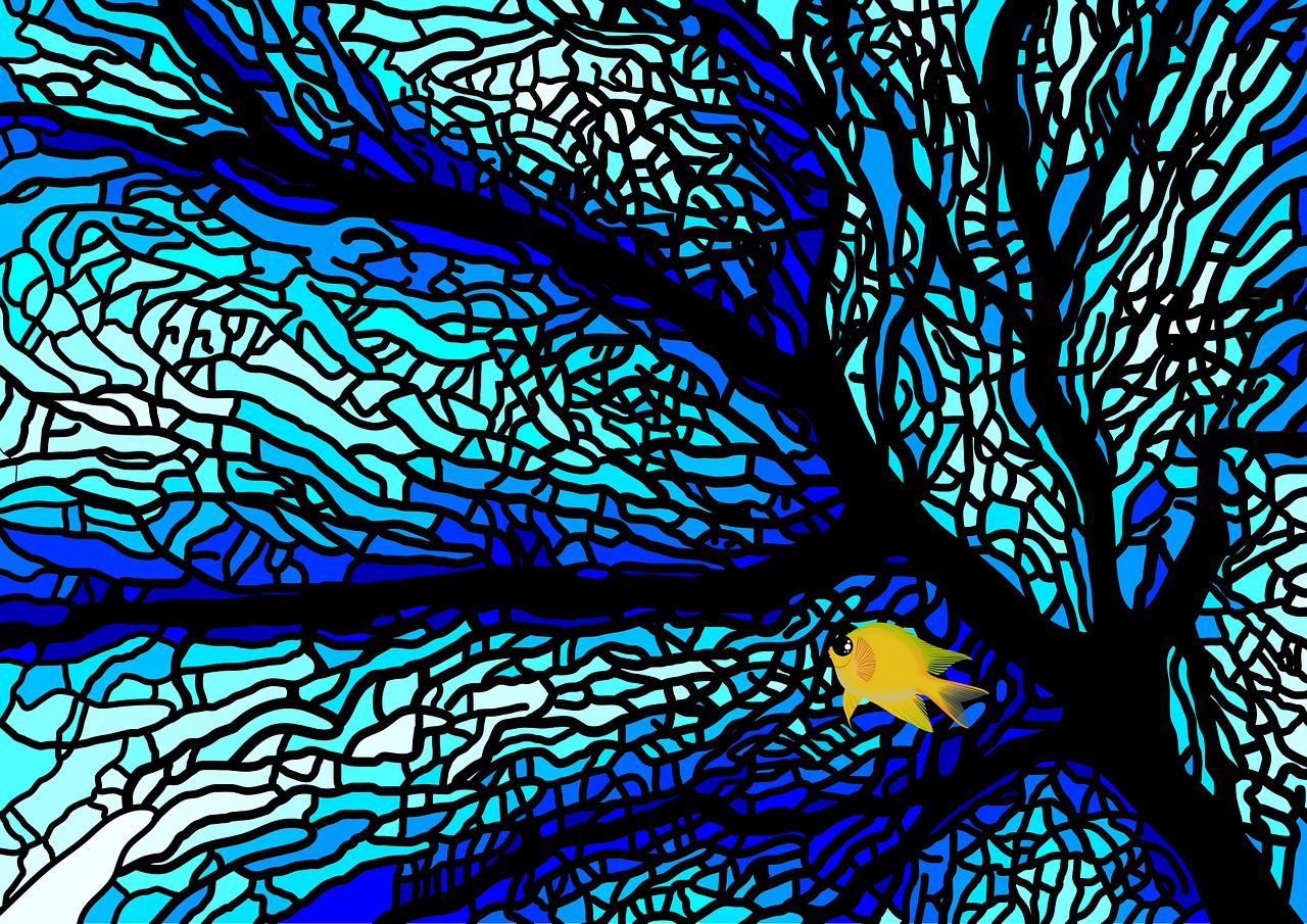 Ocean Stained Glass